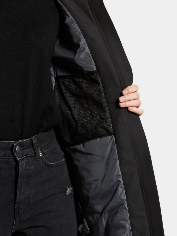DIDRIKSONS Helle Parka Dam, Svart - Bild 3