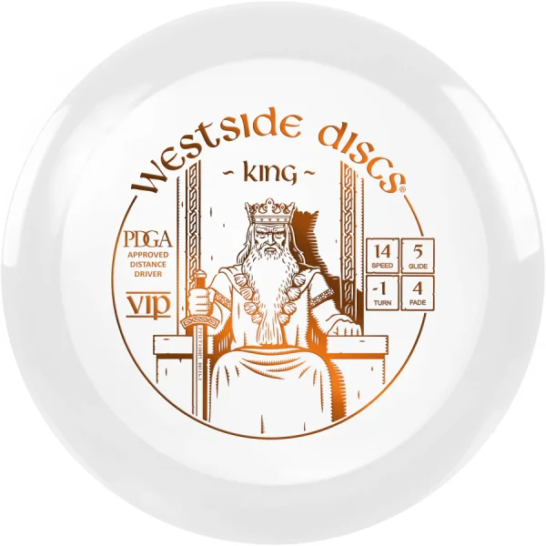 Westside Discs Distance Driver VIP King White