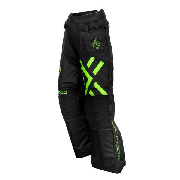 OXDOG X2 GOALIE PANTS SR Black/Gree XL