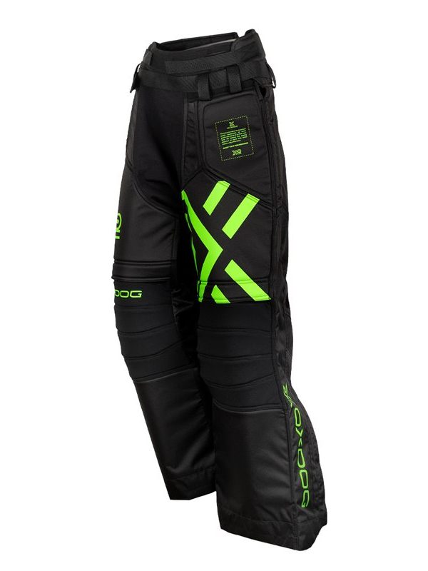 OXDOG X2 GOALIE PANTS SR Black/Gree XL