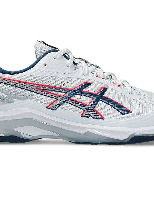 ASICS Netburner Ballistic FF 4 White/Mako blue