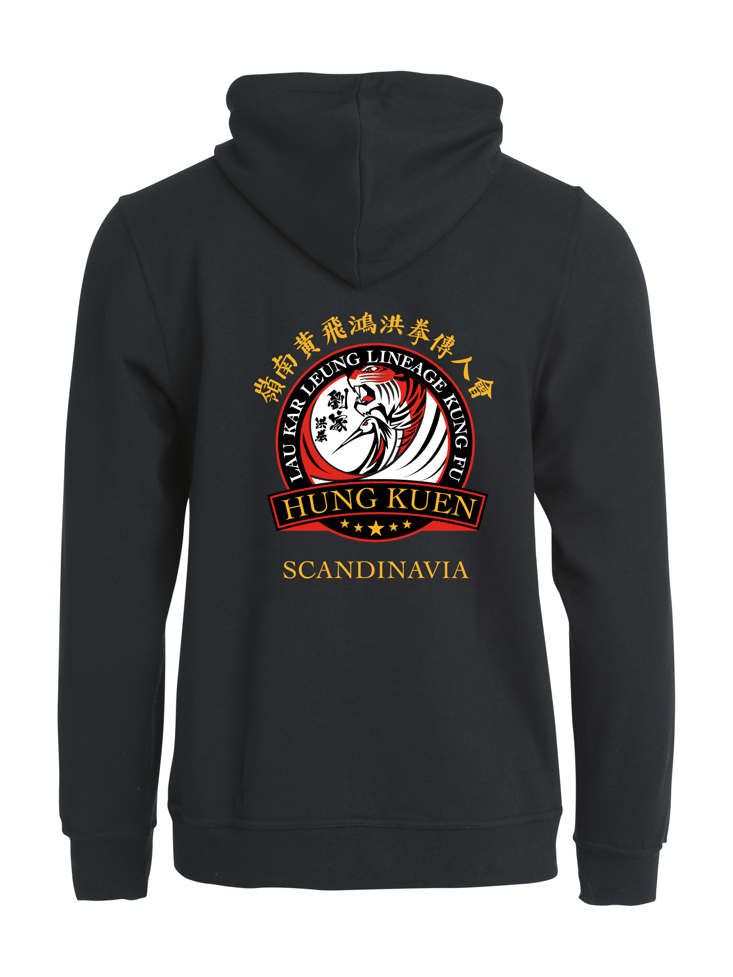 FMK CLIQUE Basic Hoody Full Zip Svart - Bild 2