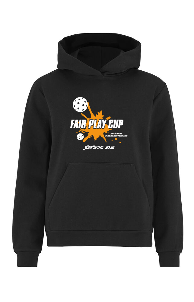 FAIR PLAY CRAFT Community Hoodie 2.0 W Mörkgrå / Svart