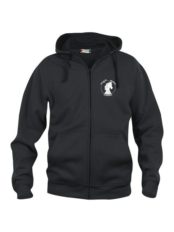 JMC CLIQUE Basic Hoody Full Zip Ladies Svart