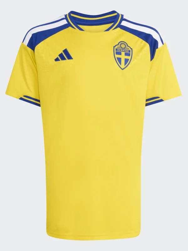 ADIDAS Sweden 26 Home Kids Jersey