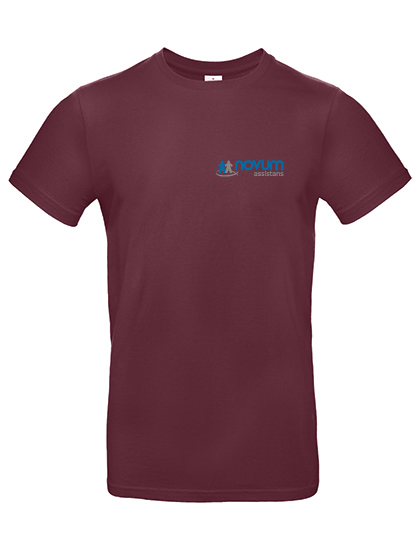 NOVUM B&C T-Shirt #E190 Burgundy
