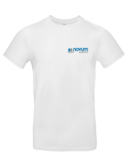 NOVUM B&C T-Shirt #E190 Vit