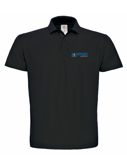 NOVUM B&C BE INSPIRED POLO HERR Black