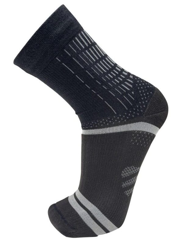 SIDAS FOOTBALL GRIP PERFORMANCE SOCKS Svart