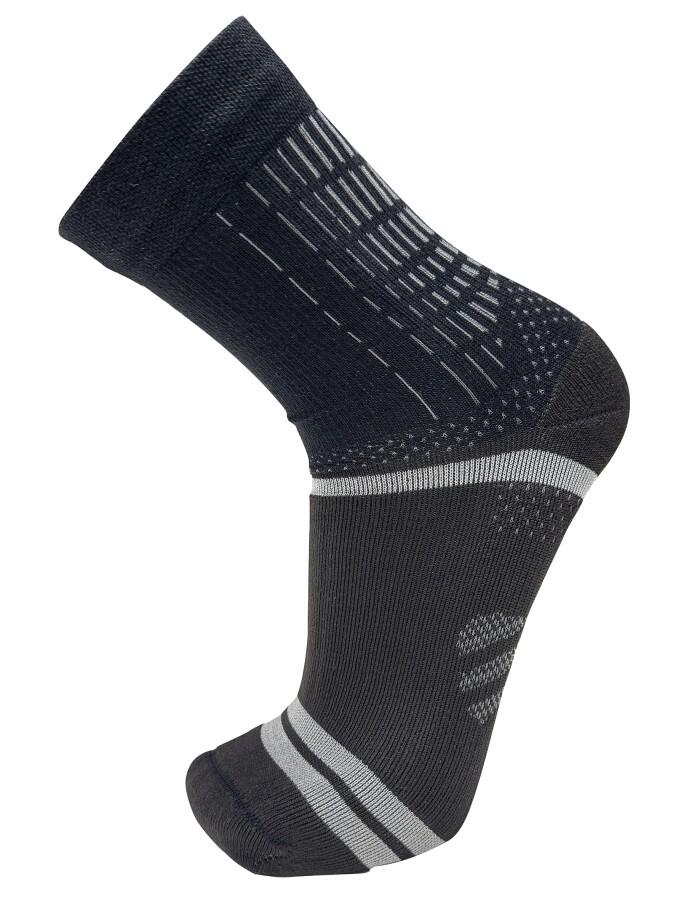 SIDAS FOOTBALL GRIP PERFORMANCE SOCKS Svart